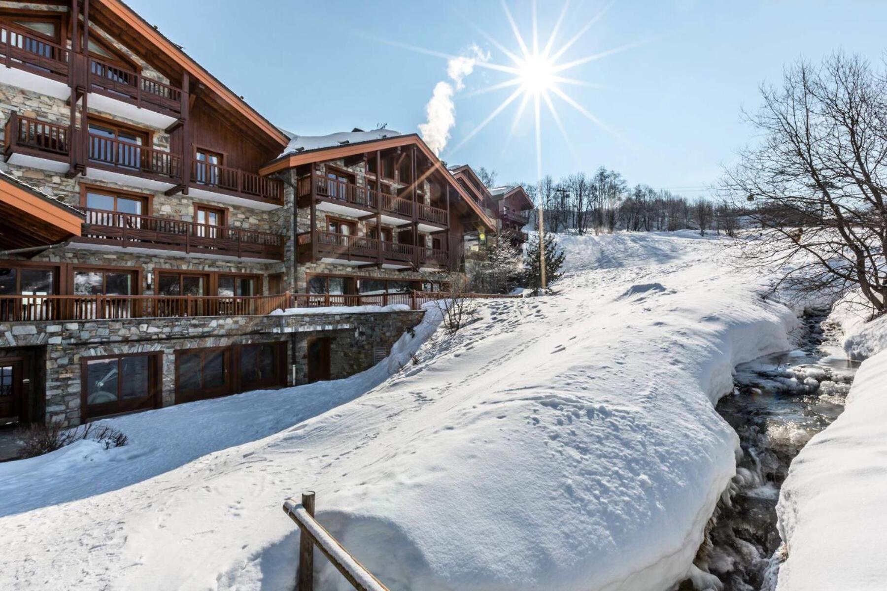 Les Chalets Du Gypse - Les Chalets Du Gypse B01 Mae-3501 Сен-Мартен-дьо-Белвил Екстериор снимка